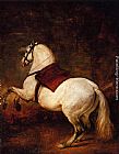 Diego Rodriguez De Silva Velazquez Famous Paintings - The White Horse
